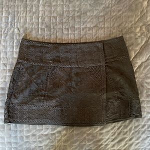 Isabel Marant Black Silk Mini Skirt, FR40 US6